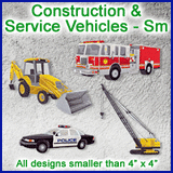 A Construction & Service Vehicles Design Pack