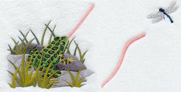 Hungry Frog - 2 Pieces