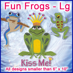 A Fun Frogs Design Pack