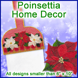A Poinsettia Home Decor Design Pack