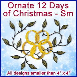 A Ornate 12 Days of Christmas Design Pack