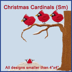 A Christmas Cardinals Design Pack