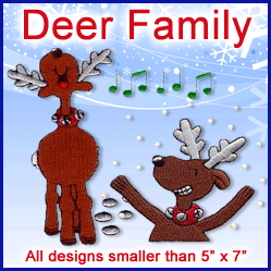 A Deer Family Design Pack