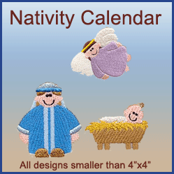 A Nativity Calendar Design Pack