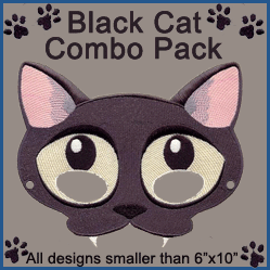 A Black Cat Combo Design Pack