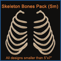 A Skeleton Bones Design Pack