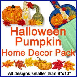 A Halloween Pumpkin Home Decor Design Pack