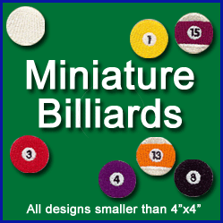 A Miniature Billiards Design Pack