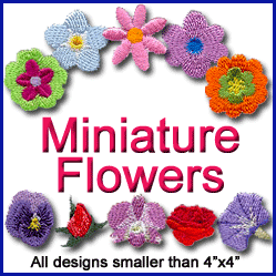 A Miniature Flowers Design Pack