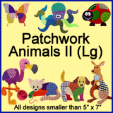 A Patchwork Animals II Design Pack