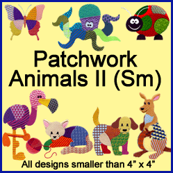A Patchwork Animals II Design Pack