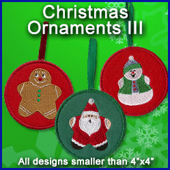 A Christmas Ornaments Design Pack III