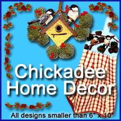 A Chickadee Home Decor Design Pack
