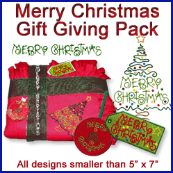 A Merry Christmas Gift-Giving Set Design Pack