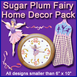 A Sugarplum Fairy Home Decor Design Pack