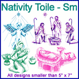 A Nativity Toile Design Pack