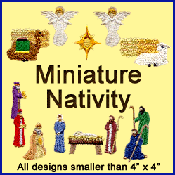 A Miniature Nativity Design Pack