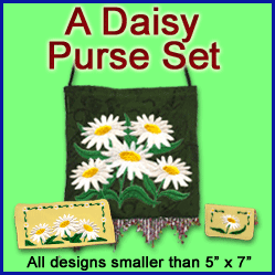 A Daisy Purse Set Design Pack