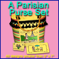 A Parisian Purse Set Design Pack