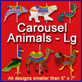 A Carousel Animals Design Pack