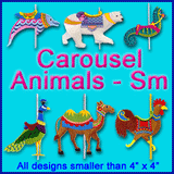 A Carousel Animals Design Pack