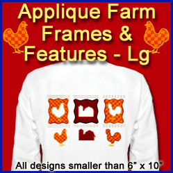 A Farm Frames & Features Design Pack (Applique)