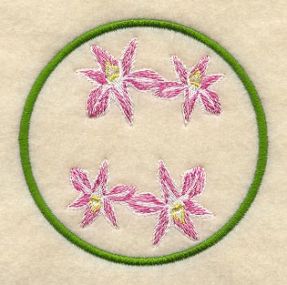 Tropical Coaster (In-the-Hoop)