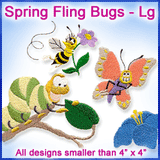 A Spring Fling Bugs Design Pack