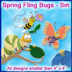 A Spring Fling Bugs Design Pack