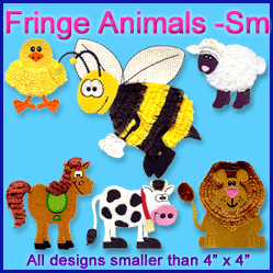 A Fringe Animals Design Pack