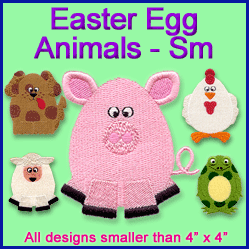 A Easter Egg Animals Design Pack