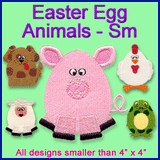 A Easter Egg Animals Design Pack