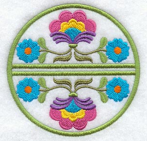 Hungarian Coaster (Stemware) (In-the-Hoop)