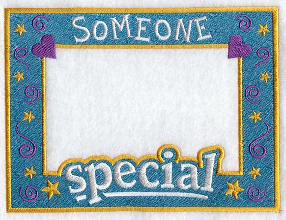 Someone Special Photo Frame (In-the-Hoop)