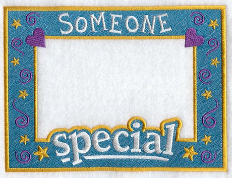 Someone Special Photo Frame (In-the-Hoop)