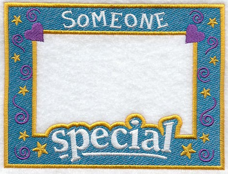 Someone Special Photo Frame (In-the-Hoop)
