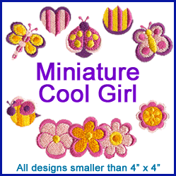 A Miniature Cool Girl Design Pack
