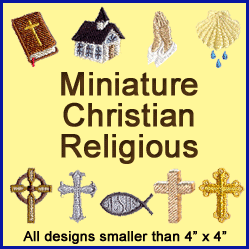 A Miniature Christian Religious Design Pack