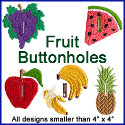 A Fruit Buttonholes Design Pack