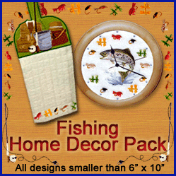 A Fishing Home Décor Design Pack