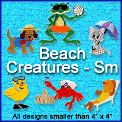 A Beach Creatures Design Pack