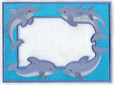 Dolphin Photo Frame (In-the-Hoop)