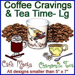 A Coffee Cravings/Tea Time Design Pack