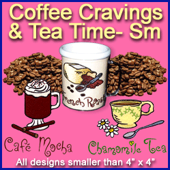 A Coffee Cravings/Tea Time Design Pack