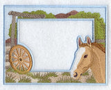 Horse Photo Frame (In-the-Hoop)