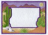 Desert Scene Photo Frame (In-the-Hoop)