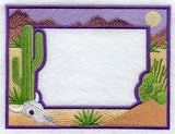Desert Scene Photo Frame (In-the-Hoop)