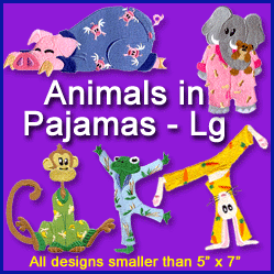 A Animals in Pajamas Design Pack