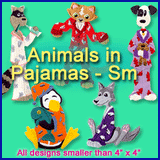 A Animals in Pajamas Design Pack