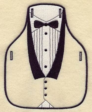 Tuxedo Bottle Apron (In-the-Hoop)